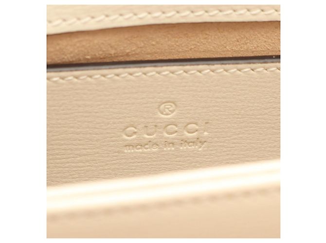 Borsa 2-Way Gucci Horsebit 1955 Crudo - vista 4