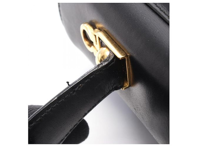Borsa 2-Way Gancini Salvatore Ferragamo Nero - vista 9