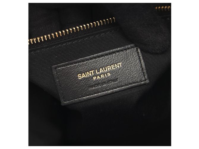 Borsa Tote Icare Maxi in pelle nera Yves Saint Laurent Nero - vista 4