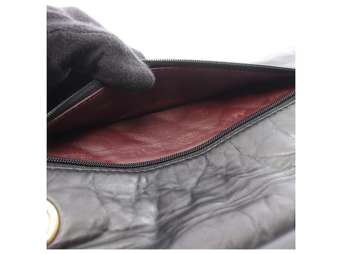 Borsa a tracolla Chanel 2.55 Mademoiselle Nero - vista 9