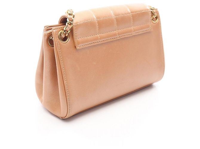 Borsa a tracolla Chanel 2.55 Chocolate Bar Rosa - vista 2