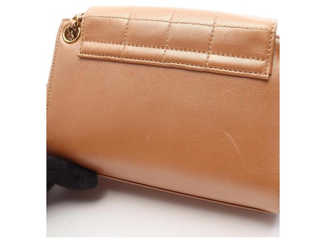 Borsa a tracolla Chanel 2.55 Chocolate Bar Rosa - vista 7