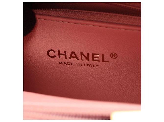 Sac Vanity Chanel CC Figley Rose - vue 4