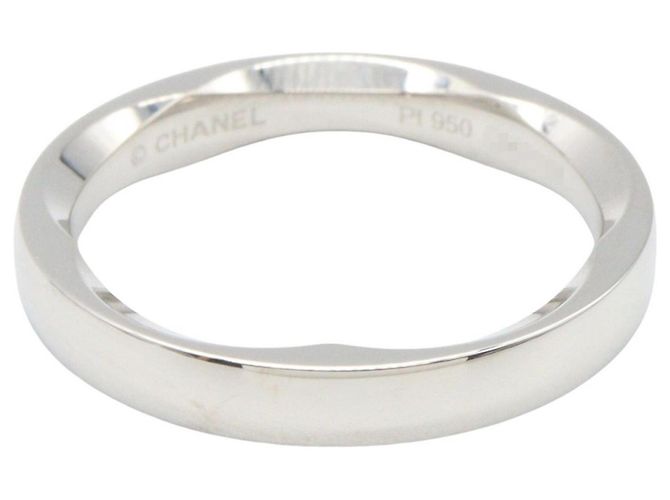 Anello Chanel Camelia in Platino 950 - vista 3