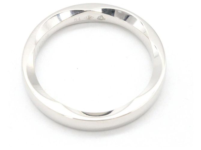 Anello Chanel Camelia in Platino 950 - vista 7