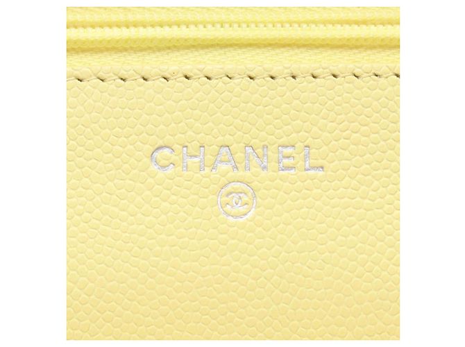 Borsa a tracolla Chanel Cruise Matelassé Giallo - vista 4
