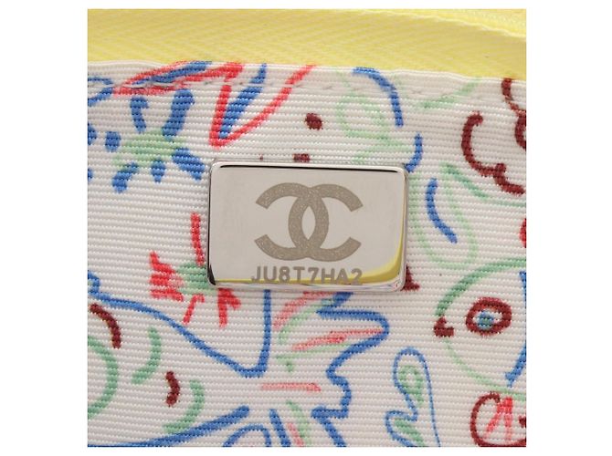 Borsa a tracolla Chanel Cruise Matelassé Giallo - vista 5