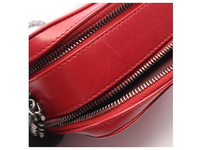 Bolso Chanel Coco Boy Camera Bag Roja - vista 7