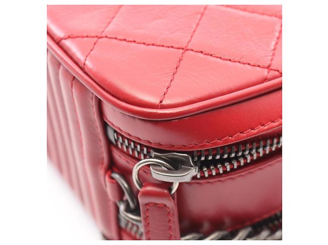 Bolso Chanel Coco Boy Camera Bag Roja - vista 8