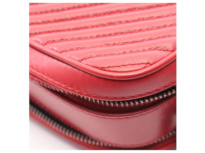Bolso Chanel Coco Boy Camera Bag Roja - vista 9