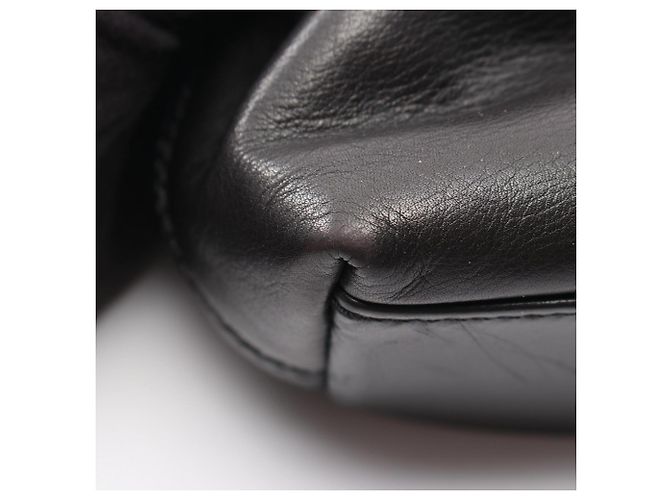 Sac cabas Chanel Coco Mark Marron Noir - vue 8