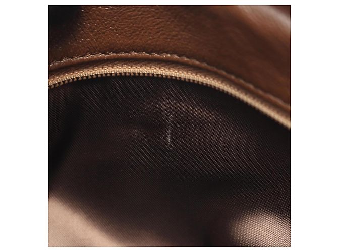Bolso de hombro Chanel Coco Mark Matelassé Beige - vista 6