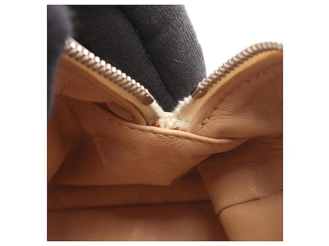 Chanel Coco Mark Mini Boston Schultertasche Beige - Ansicht 7