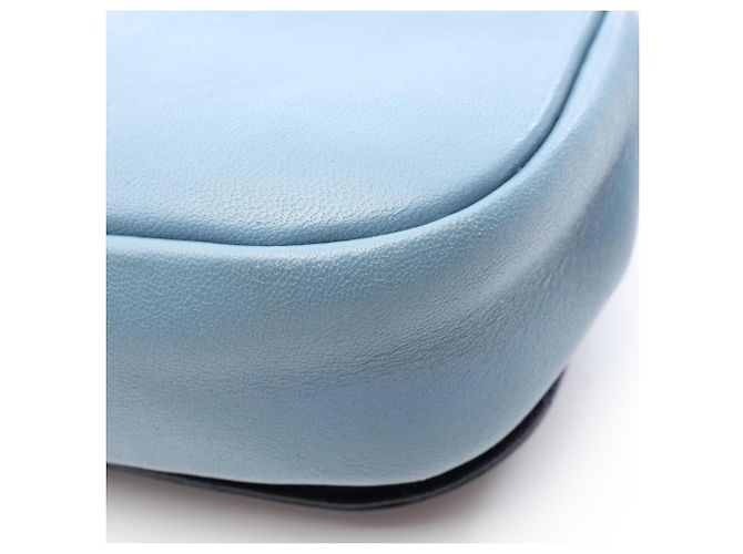 Borsa a tracolla Chanel Turnlock Blu - vista 7