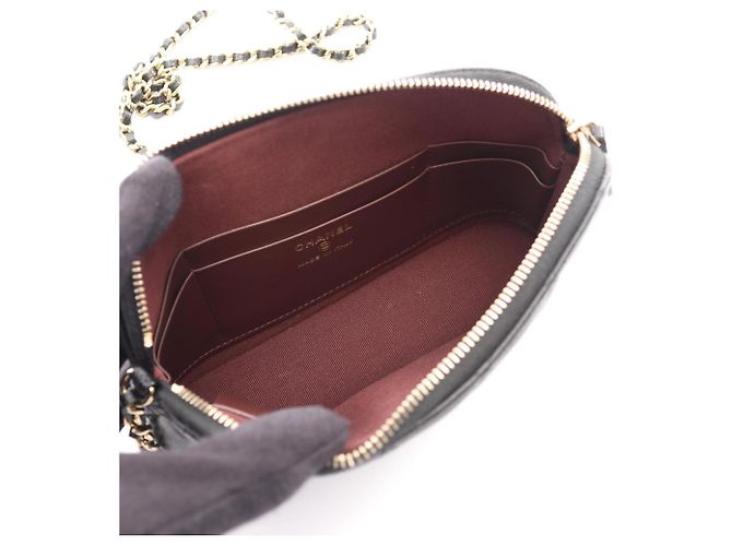 Chanel Matelassé Classic Handtasche Schwarz - Ansicht 3