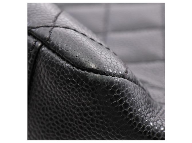Borsa Tote Chanel Matelassé Grand Shopping Nero - vista 7