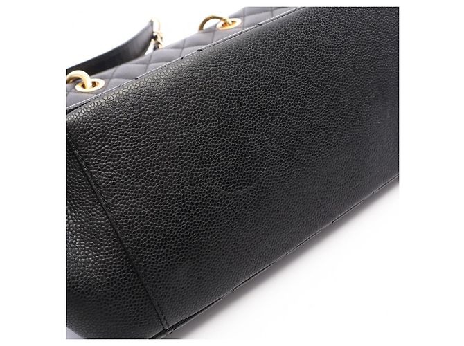 Borsa Tote Chanel Matelassé Grand Shopping Nero - vista 8