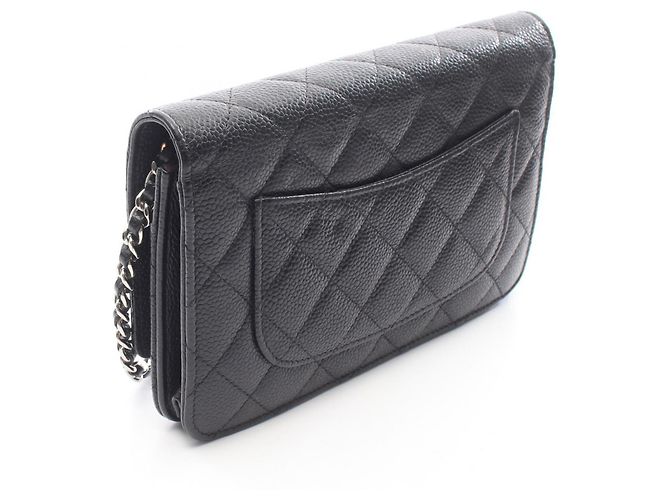 Borsa a tracolla Chanel Matelassé Nero - vista 2