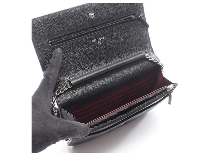 Borsa a tracolla Chanel Matelassé Nero - vista 3