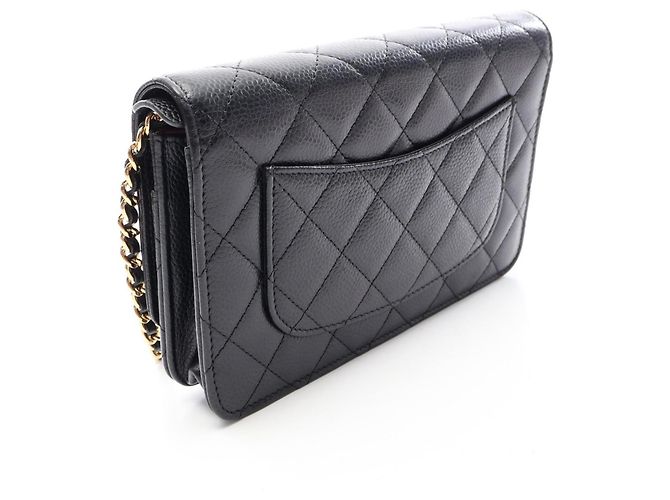 Chanel Matelassé Schultertasche Schwarz - Ansicht 2