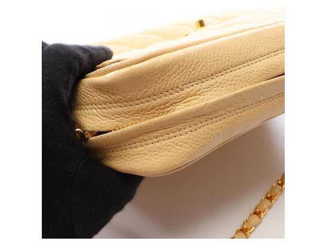 Bolsa Chanel Matelassé Bege - vista 14