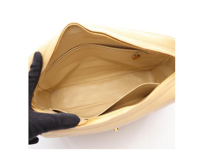 Bolsa Chanel Matelassé Bege - vista 3