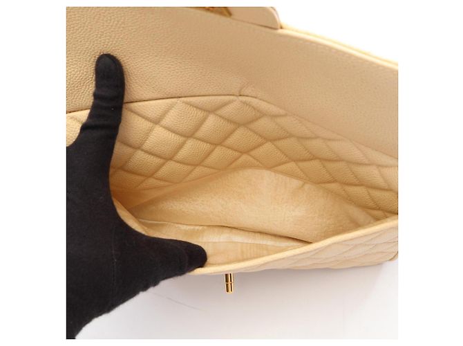 Bolsa Chanel Matelassé Bege - vista 4