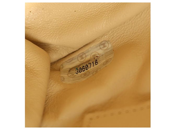 Bolsa Chanel Matelassé Bege - vista 6