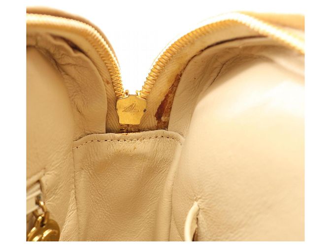 Bolsa Chanel Matelassé Bege - vista 7