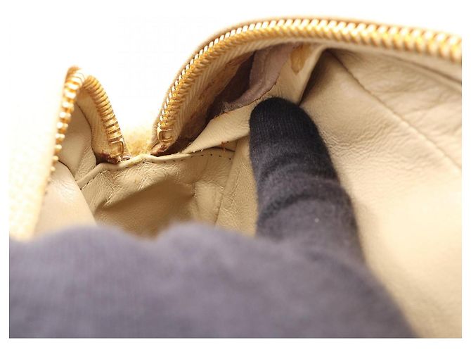 Bolsa Chanel Matelassé Bege - vista 9