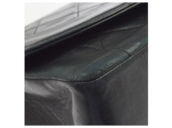 Chanel Diana Flap Quilted Lambskin Medium Nero - vista 5