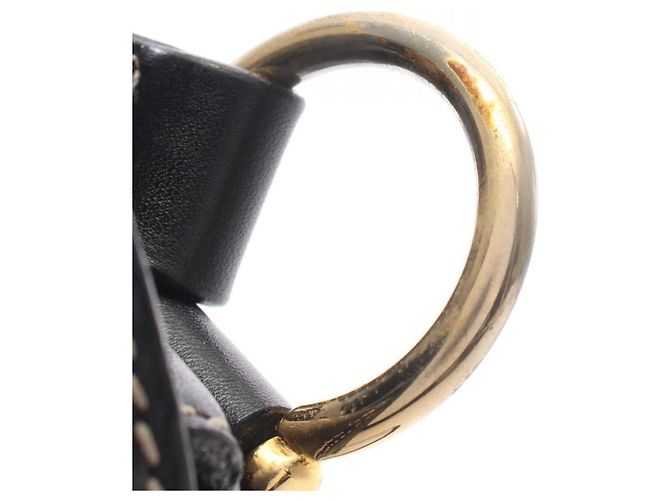Céline Celine Schultertasche aus schwarzem Leder - Ansicht 15