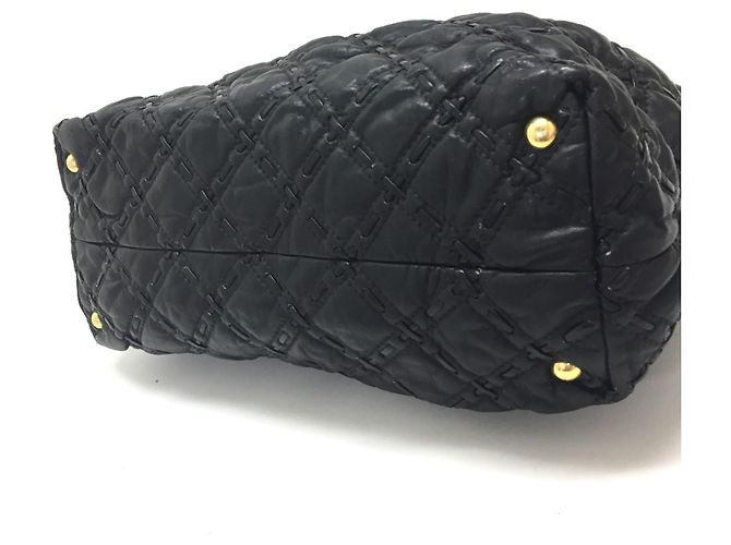 Bolsa acolchoada preta Miu Miu Preto - vista 10