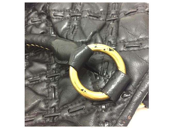 Bolsa acolchoada preta Miu Miu Preto - vista 12