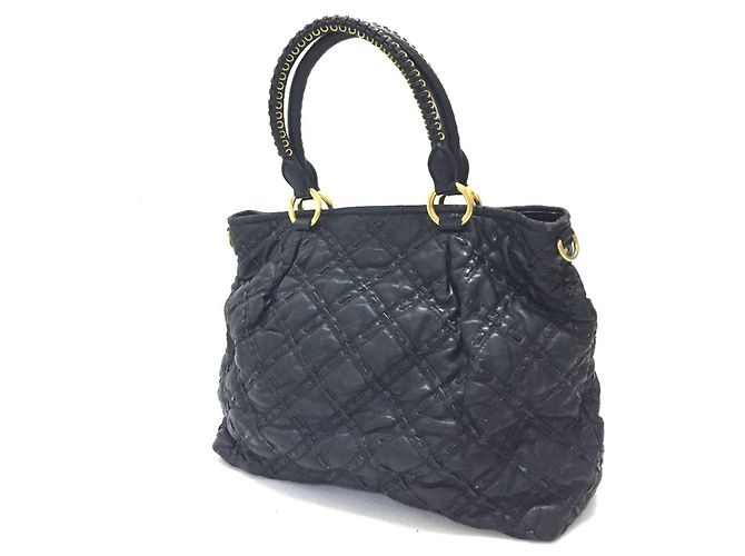Bolsa acolchoada preta Miu Miu Preto - vista 2