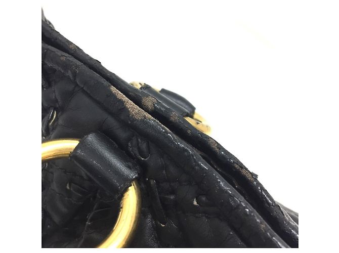 Bolsa acolchoada preta Miu Miu Preto - vista 7