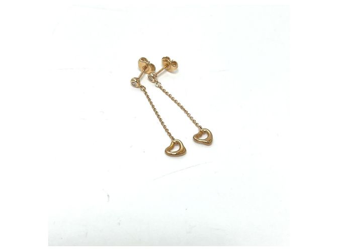 Autre Marque Orecchini By the Yard Open Heart in oro rosa 18K Tiffany & Co. D'oro - vista 2