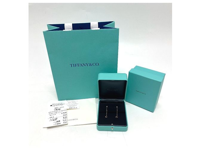 Autre Marque Orecchini By the Yard Open Heart in oro rosa 18K Tiffany & Co. D'oro - vista 5