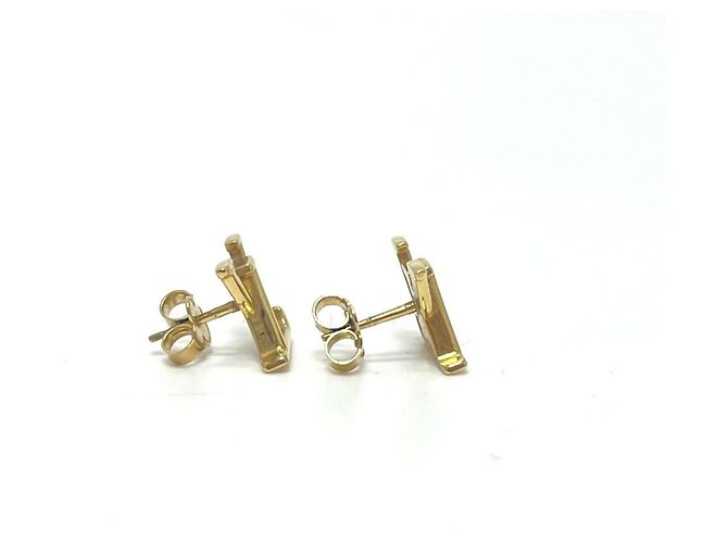 Orecchini a lobo Louis Vuitton Gold D'oro - vista 4