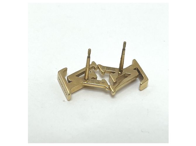 Orecchini a lobo Louis Vuitton Gold D'oro - vista 8