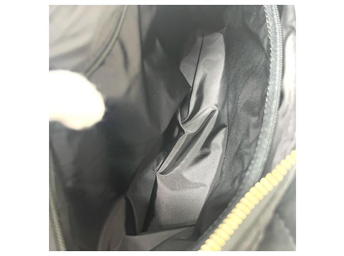 Chanel AS5054 Matelassé Coco Mark Bowling Bag aus Samt Schwarz - Ansicht 15