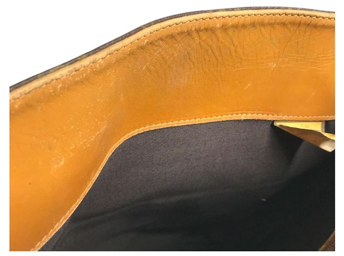 Bolso Louis Vuitton Monogram Bucket GM Castaño - vista 15
