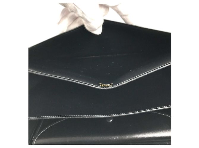 Hermès Sac à main Hermes Vintage Paroniere Noir - vue 16