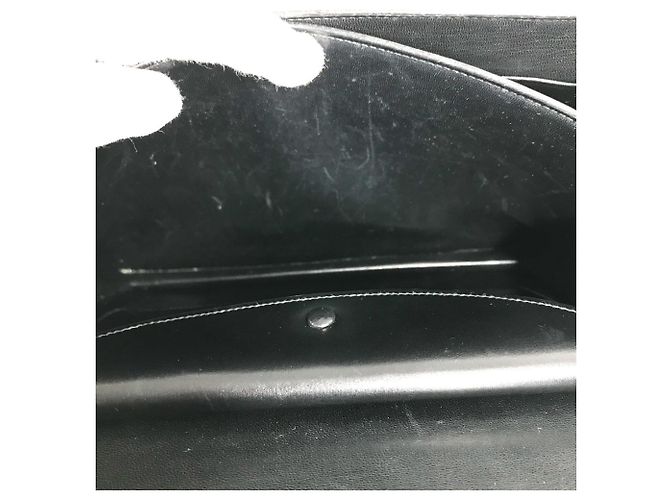 Hermès Sac à main Hermes Vintage Paroniere Noir - vue 17