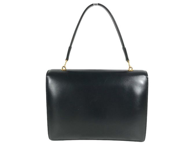 Hermès Sac à main Hermes Vintage Paroniere Noir - vue 2