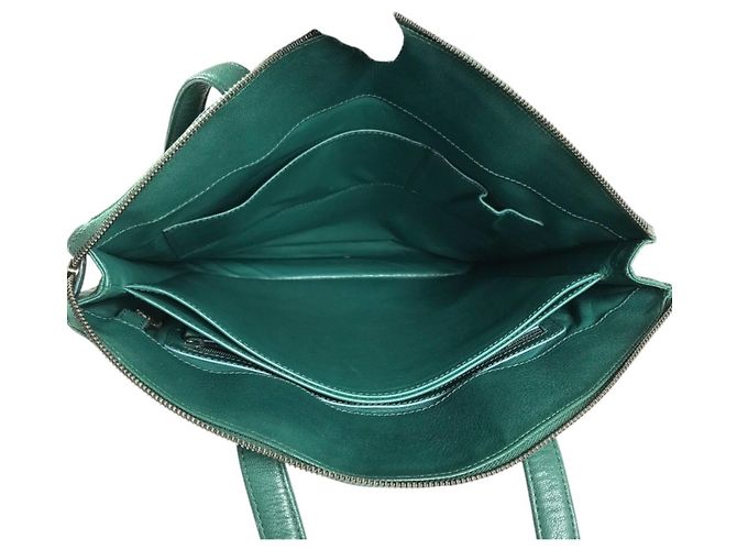 Borsa a tracolla Bvlgari S.Bulgari Logo Nero Verde - vista 12