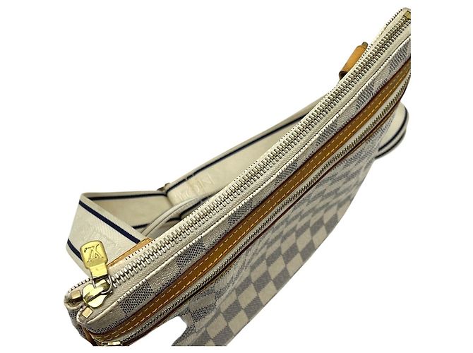 Louis Vuitton N51112 Pochette Bosphore Bag Bianco - vista 7