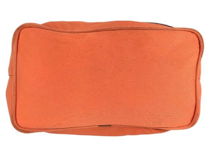 FENDI FF Logo Mini Drawstring Handbag Orange - view 5