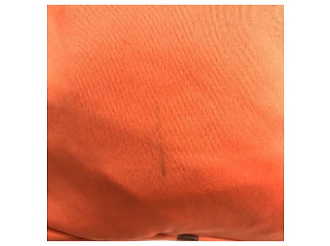 FENDI FF Logo Mini Drawstring Handbag Orange - view 6
