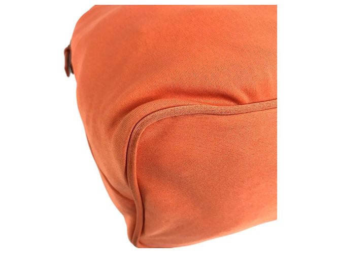 FENDI FF Logo Mini Drawstring Handbag Orange - view 8